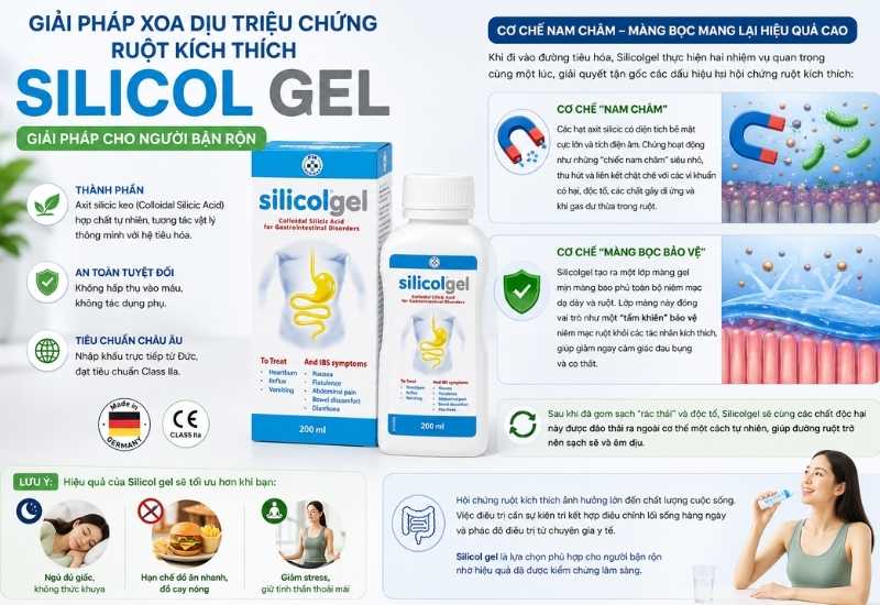 Silicol Gel - Giải pháp cho người bận rộn