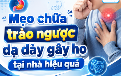 7 mẹo chữa trào ngược dạ dày gây ho tại nhà hiệu quả