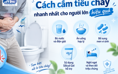 7 cách cầm tiêu chảy nhanh nhất cho người lớn​ hiệu quả tại nhà